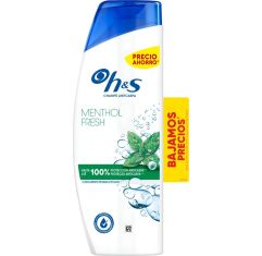 H&S Mentol Fresh Champú Anticaspa Precio Ahorro Champú anticaspa elimina el picor y la sequedad ofreciendo un acabado bonito y saludable 330 ml