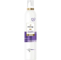 Imagen de Pantene Pro-V Volumen Perfecto Espuma Nº3 Espuma fijadora ofrece aspecto más denso y voluminoso para cabello suave y duradero