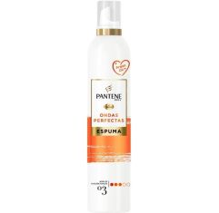 Imagen de Pantene Pro-V Ondas Perfectas Espuma Nº3 Espuma fijadora nutritiva ofrece definición suave y brillo espectacular en tus ondas