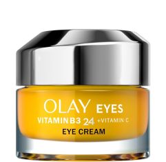Imagen de Olay Eyes Vitamin B3 24 +Vitamin C Eye Cream Contorno de ojos sin perfume iluminador hidrata instantáneamente 24 horas 15 ml