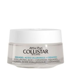 Imagen de Collistar Aqua Gel Ácido Hialurónico + Ceramidas Crema facial hidratación intensa suaviza y protege el rostro con efecto lifting 50 ml