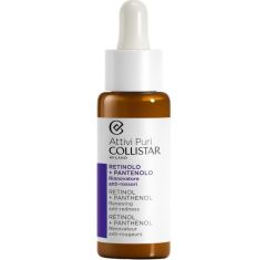 Imagen de Collistar Attivi Puri Retinol + Pantenol Tratamiento en gotas calma enrojecimiento repara la barrera minimiza arrugas y suaviza la textura 30 ml