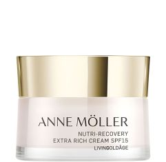 Imagen de Anne Möller Livingoldâge Nutri-Recovery Extra Rich Cream Spf 15 Crema de día extraenriquecida redensifica y unifica el tono para aspecto más uniforme 50 ml