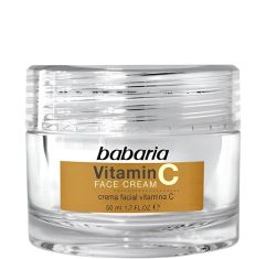 Imagen de Babaria Vitamina C Crema Facial Crema de día y noche antioxidante aporta luminosidad piel radiante y cuidada 50 ml