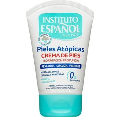Imagen de Instituto Español Pieles Atópicas Crema De Pies Crema de pies 0% parabenos ofrece hidratación profunda restaura suaviza y alivia el picor 100 ml