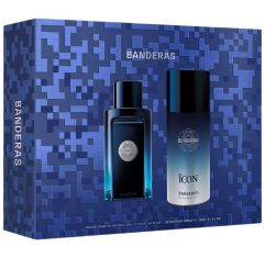 Imagen de Banderas The Icon Estuche Eau de toilette para hombre 100 ml