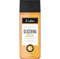Imagen de Lida Glicerina Vegetal Original Jabón 100% Natural Gel de ducha cuida e hidrata 600 ml