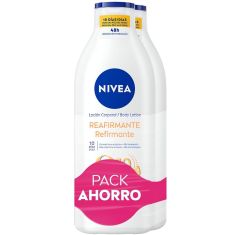 Imagen de Nivea Q10 Reafirmante Body Lotion Pack Ahorro Loción corporal reafirma y mejora la elasticidad ofreciendo piel firme 48 horas con agradable aroma 2x400 ml