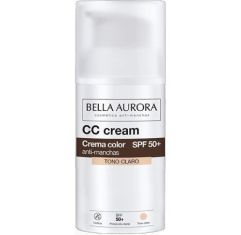 Imagen de Bella Aurora Cc Cream Toque De Color Anti-Manchas Spf 50+ Crema hidratante con color antimanchas ofrece una piel uniforme y sin imperfecciones 30 ml