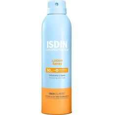 Imagen de Isdin Lotion Spray Fotoprotector Spf 50 Protección solar para piel normal y seca con extra de hidratación 250 ml