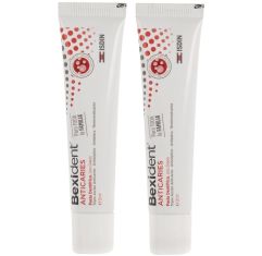 Imagen de Isdin Bexident Anticaries Pasta Dentífrica Duplo Pasta de dientes anticaries antiséptico y antiplaca 2x25 ml
