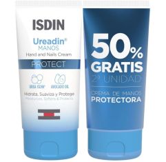Isdin Ureadin Protect Crema De Manos Protectora Duplo Crema de manos cuidado y protección diaria 2x50 ml