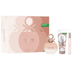 Imagen de Benetton Woman Colors Rose Estuche Eau de toilette para mujer 50 ml