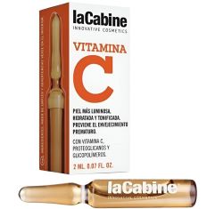 Imagen de Lacabine Ampolla Vitamina C Ampolla sin perfume difumina las manchas ofreciendo luminosidad y vitalidad para rostro más saludable