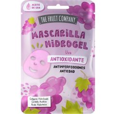 Imagen de The Fruit Company Antioxidante Uva Mascarilla Hidrogel Mascarilla facial antioxidante antiedad y antiimperfecciones para piel luminosa hidratada y suave