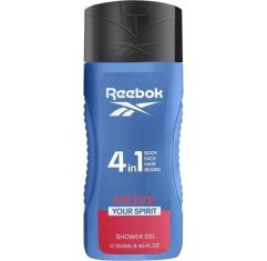 Imagen de Reebok Move Your Spirit For Men Shower Gel 4 In 1 Gel de ducha perfumado para hombre