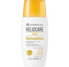 Imagen de Heliocare 360º Sensation Protector Solar Ultraligero Spf 50+ Protector solar facial previene el daño solar y signos de envejecimiento 50 ml