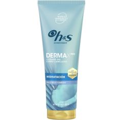 Imagen de H&S Dermax Pro Hidratación Acondicionador Acondicionador anticaspa e hidratante nutre y revitaliza con ácido para cabello seco dañado y con picor 220 ml