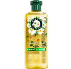 Imagen de Herbal Essences Camomila Brillo Y Revitalizante Champú Champú vegano potencia el brillo y la suavidad con un estimulante aroma para cabello apagado 350 ml