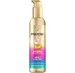Imagen de Pantene Pro-V Hydra Revitaliza Heat & Glow Crema Sin Aclarado Crema sin aclarado que se activa con el calor ofreciendo una dosis extra de nutrientes hidratantes 135 ml