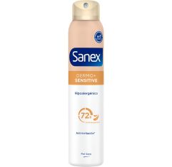 Imagen de Sanex Ph Balance Dermo Sensitive Desodorante Spray Desodorante combate la causa del mal olor y restaura el ph natural de la piel protege durante 72 horas 200 ml