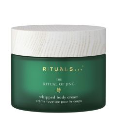 Imagen de Rituals The Ritual Of Jing Whipped Body Cream Crema corporal hidratante de textura batida y no grasa ofrece piel suave con aroma a flor de loto y jinjolero 220 ml