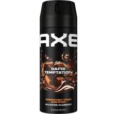 Axe Dark Temptation Dark Chocolate Scent Desodorante Spray Desodorante combate el mal olor 48 horas de protección con aroma irresistible