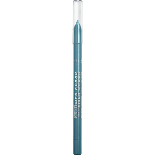 Rimmel London Thrill Seeker Shimmer Shock Multi-Chrome Gel Eyeliner Delineador de ojos resistente al auga con potentes pigmentos y destellos que duran hasta 24 horas