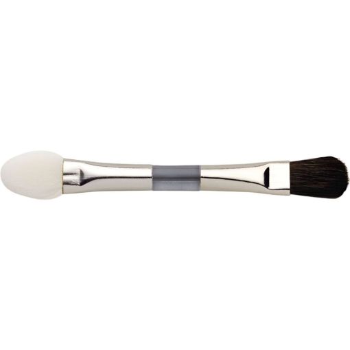Artdeco Eyeshadow Duo Applicator Transparent Aplicador doble para sombras de ojos con extremo de espuma y pincel redondeado