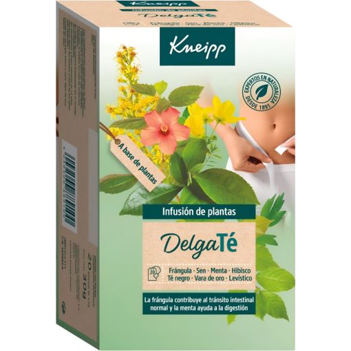 Kneipp Delgaté Infusión De Plantas Infusión contribuye al tránsito intestinal y la digestión 20 uds
