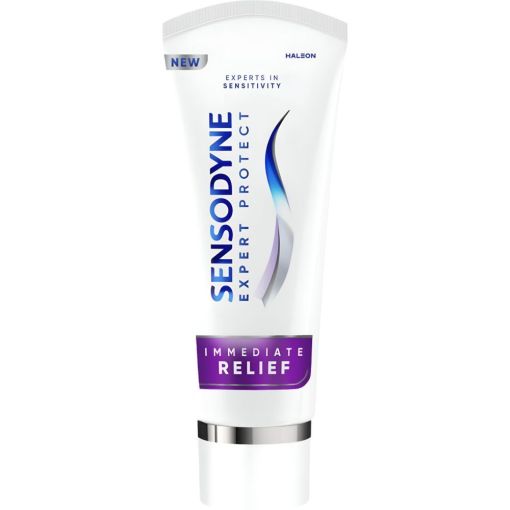 Sensodyne Dent&iacute;frico Expert Protect Immediate Relief Pasta de dientes proporciona un alivio inmediato al dolor causado por dientes sensibles 75 ml
