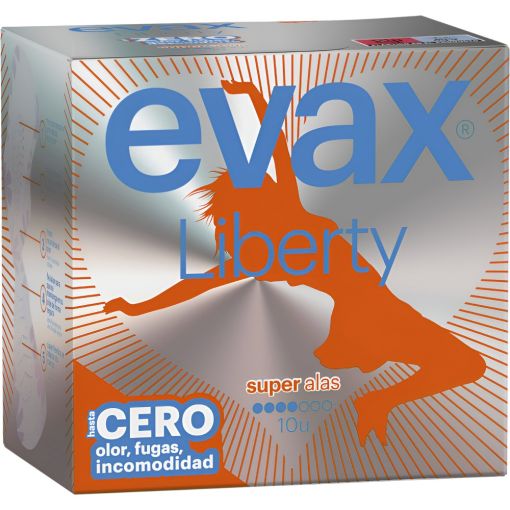 Evax Liberty Compresas alas 10 uds super