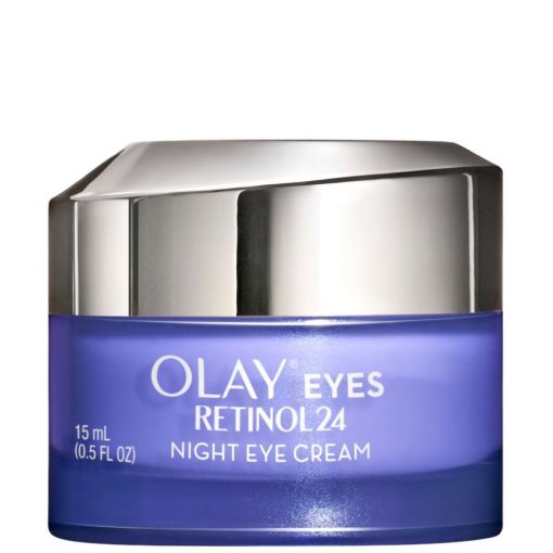 Olay Eyes Retinol24 Night Eyes Cream Contorno de ojos de noche antiedad sin perfume eilumina y reduce l&iacute;neas y ojeras 15 ml