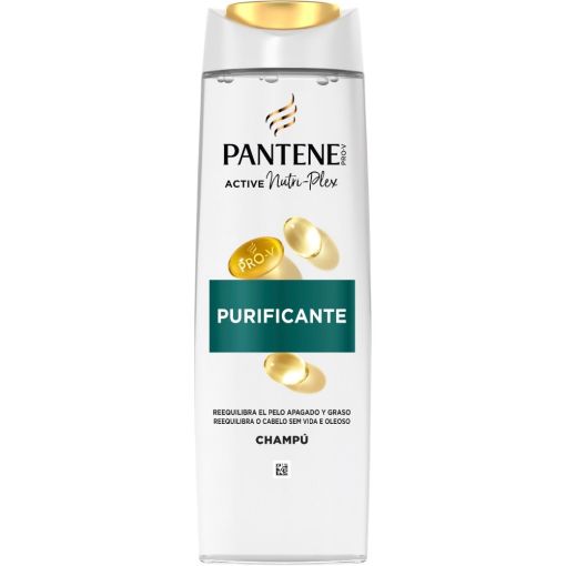 Pantene Pro-V Purificante Champ&uacute; Champ&uacute; purificante reequilibrante y revitalizante para cabello fino con tendencia a engrasarse 300 ml