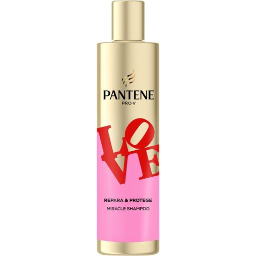 Pantene Love Pro-V Active Nutri-Plex Repara & Protege Champ&uacute; Champ&uacute; reparador ofrece brillo y suavidad previniendo puntas abiertas para cabello d&eacute;bil y da&ntilde;ado 250 ml
