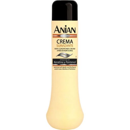 Anian Hair Care Keratina Y Pantenol Crema Suavizante Acondicionador suaviza y desenreda enriquecido con keratina y pantenol 1000 ml