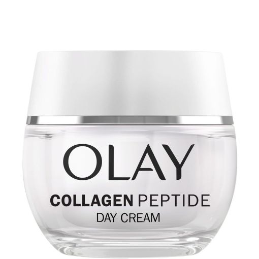 Olay Collagen Peptide Day Cream Crema de d&iacute;a sin perfume reparadora avanzada restaura e hidrata piel radiante en 14 d&iacute;as 50 ml