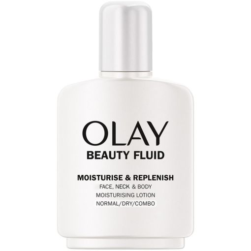 Olay Beauty Fluid Moisturize & Replenish Normal Loci&oacute;n para rostro cuello y escote repone la barrera de hidrataci&oacute;n piel suave y sedosa 200 ml
