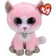 Beanie Boos Fiona Pink Cat Peluche suave y agradable al tacto ideal para regalar