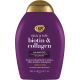 Ogx Biotin & Collagen Shampoo Champú volumuminizante fortalece nutre y protege apariencia más saludable para cabello fino 385 ml