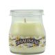 Shaumar Vela Perfumada Vainilla Vela de cera vegetal perfumada en vaso de cristal 100% reciclable 100 gr