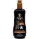 Australian Gold Instant Bronzer Tan And Protect Spray Gel Sunscreen Spf 15 Loción solar corporal bronceadora muy reisistente al agua hidrata protege y ofrece acabado natural 237 ml
