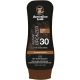Australian Gold Instant Bronzer Lotion Sunscreen Tan And Protect Spf 30 Loción solar corporal hidrata y protege para un bronceado natural de caramelo 237 ml