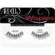 Ardell Pestañas Postizas Wispies Demi Wispies Black Pestañas postizas reutilizables y confortables fáciles de aplicar y llevar 2 uds