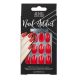 Ardell Uñas Postizas Nail Addict Colored Uñas postizas de fácil aplicación acabado deslumbrante 24 uds