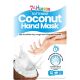 7th Heaven Coconut Hand Mask Softening Mascarilla hidratante para manos suaviza y repara manos secas ásperas y agrietadas con aceite de argán y manteca de karité