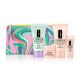 Clinique  Regalo neceser+minitallas por la compra de dos productos clinique, siendo uno tratamiento*excluidos cofres, minitallas y cartuchos id.