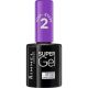 Rimmel London Super Gel Top Coat Step 2 Esmalte de uñas tratamiento hasta 14 días de color y brillo en gel