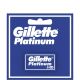 Gillette Platinum Hojas De Afeitar Recambio Hojas de afeitar de acero inoxidable ofrecen afeitado apurado 5 uds