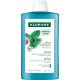 Klorane Menta Acuática Bio Detox Champú Champú refrescante limpia en profundidad y detoxifica el cuero cabelludo para cabello normal 400 ml